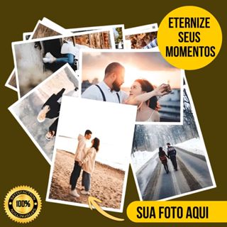 Kit Fotos Tamanho 10x15 Personalizadas - FULL HD Envio Rápido Alta Qualidade Papel Fotográfico em Oferta na Shopee