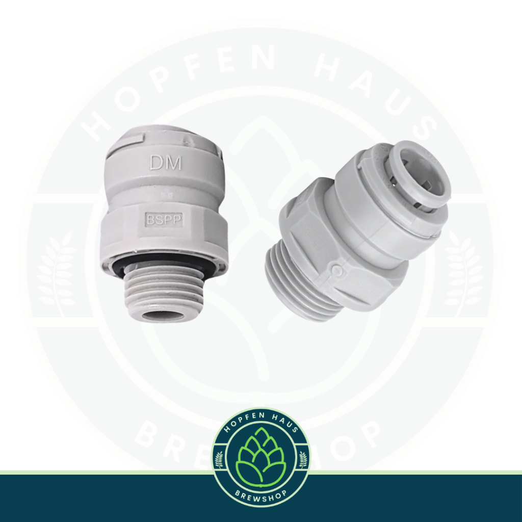 Conexão DMFIT - Rosca Macho - (Tubo 3/8" x Bsp 1/4")
