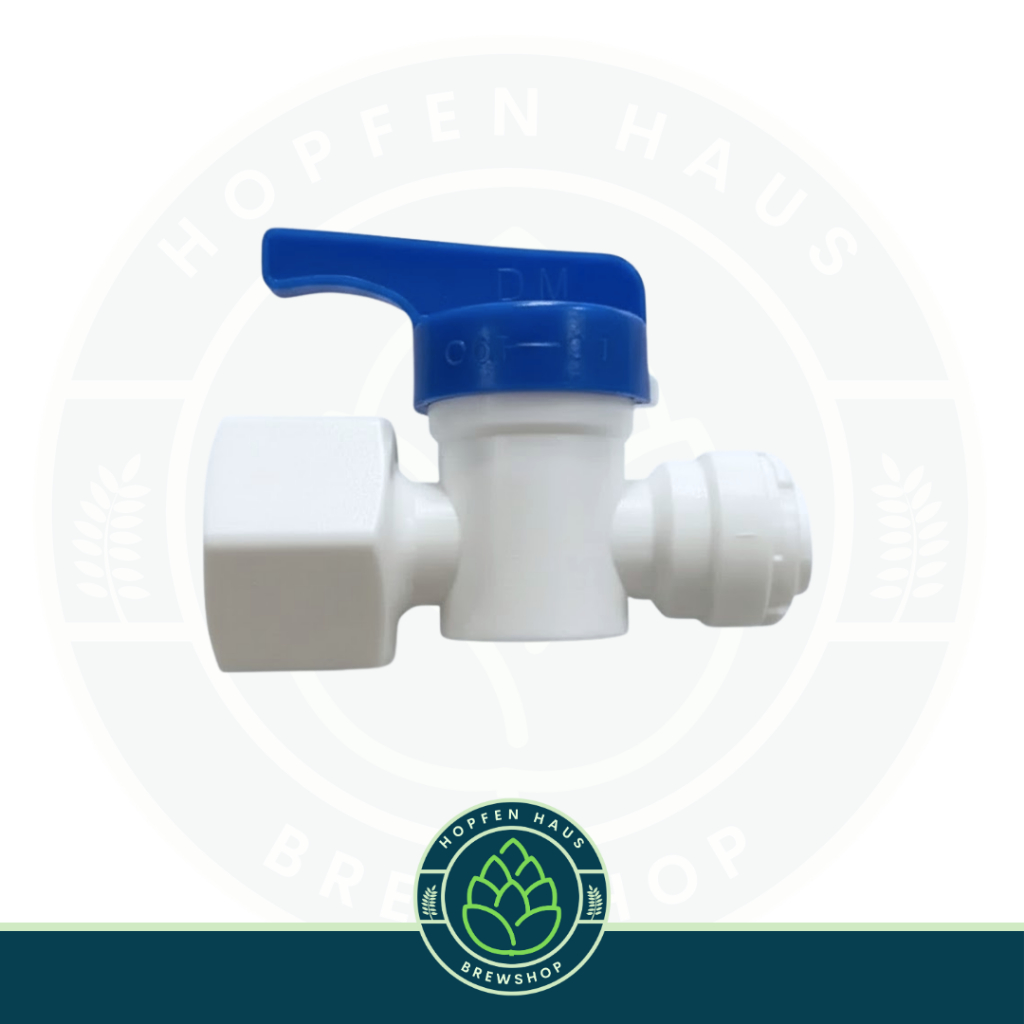 Conexão DMFIT - Válvula - (Rosca Fêmea NPT 1/2" x Tubo 3/8")