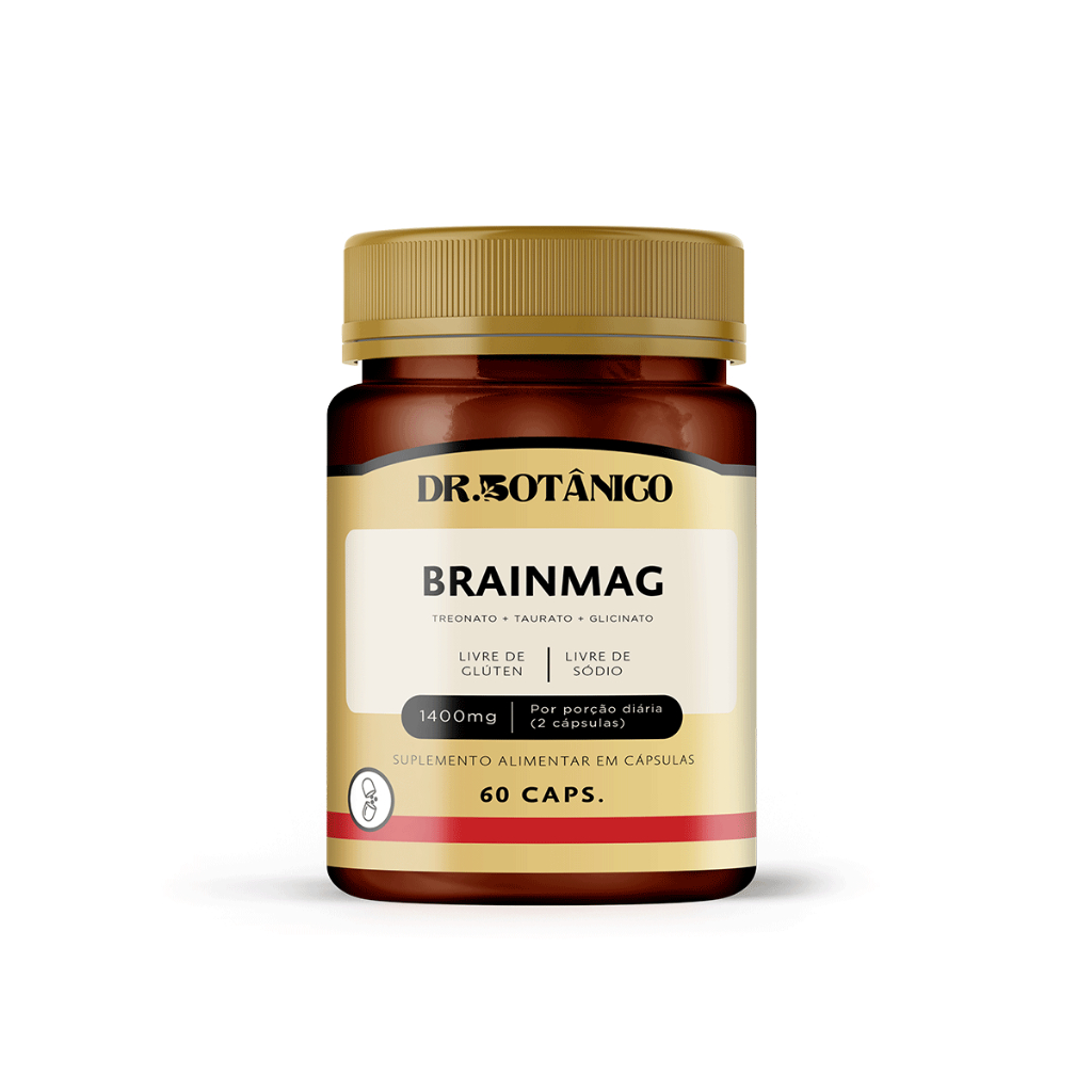 BRAINMAG (TREONATO + TAURATO + GLICINATO) 1400MG 60CAPS em Oferta na Shopee