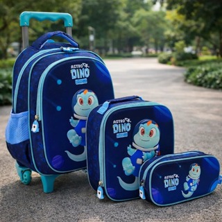 Kit Mochila Escolar Infantil Meninos Dino Tamanho P Pequeno Creche Escolinha Pre em Oferta na Shopee