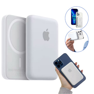 Carregador Portátil Indução para iPhone/Android Magsafe Sem fio Bateria Carga 5000mAH/10000mah em Oferta na Shopee