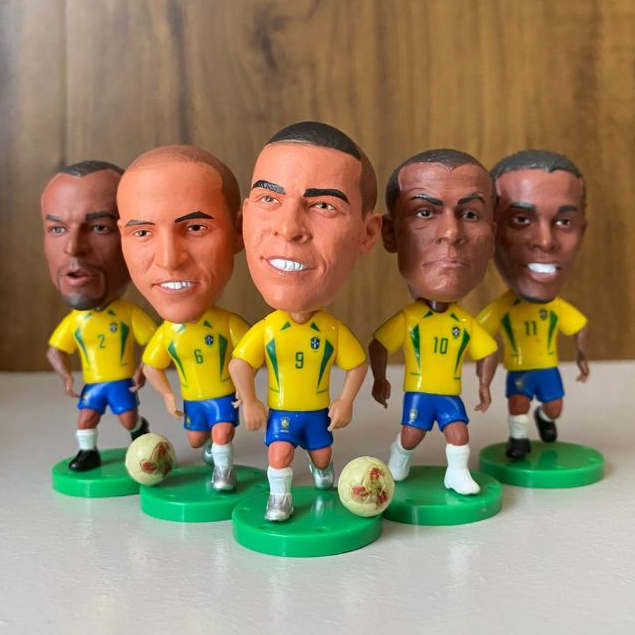 Mini Craques Soccerwe Seleção Brasileira 2002