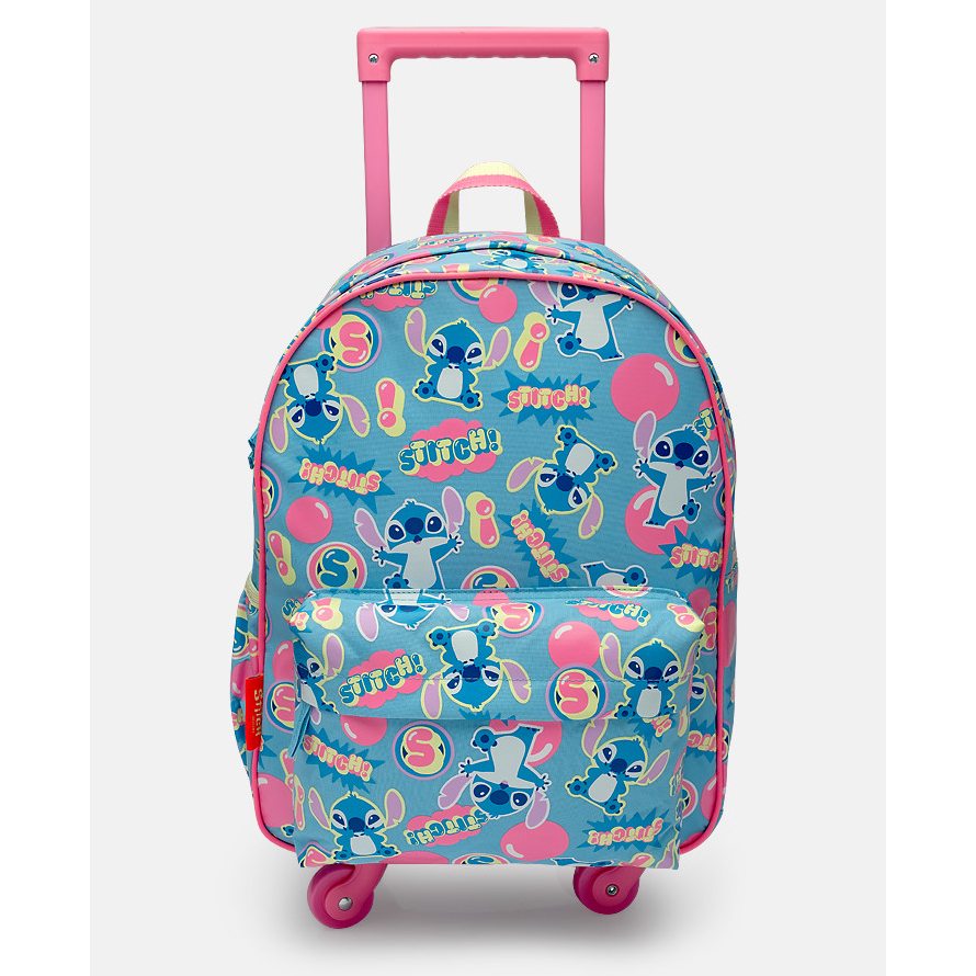 Mochila com Rodinha Stitch - Puket em Oferta na Shopee