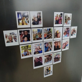Kit com 10 Fotos Estilo Polaroid 5x5 cm /com Imã– Sem Frase em Oferta na Shopee