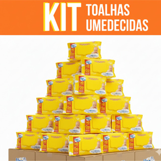 Kit Toalhas Umedecidas Upa Bebê Lenço Para Criança Menino Menina Sem Alcool em Oferta na Shopee