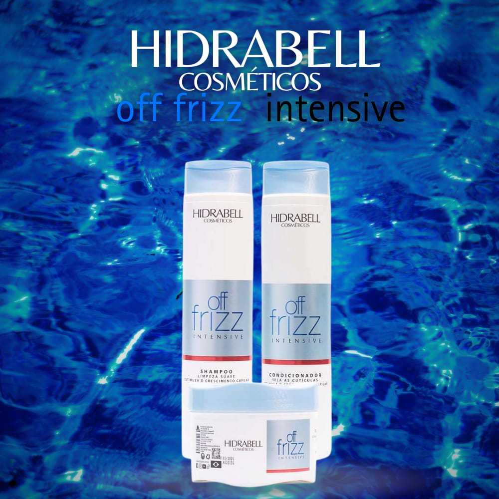 Kit Off Frizz - Hidrabell Cosméticos - Shampoo, condicionador e máscara - Produtos para cabelo