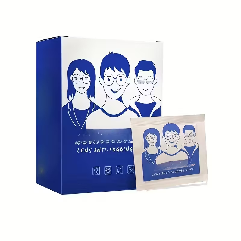 KIT 100 Lenços Umedecidos Antiembaçantes Adequados para Óculos e Telas Pacote Aleatório em Oferta na Shopee