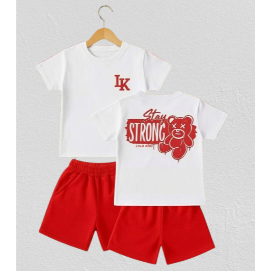 Conjunto Mauricinho Infantil Juvenil Masculino Meninos Camisa Algodão Bermuda Moletinho 2 ao 14 Anos