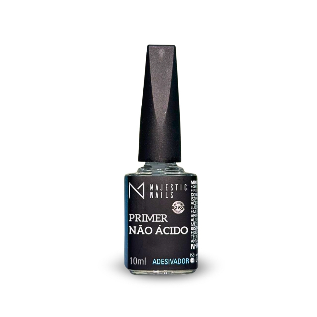 PRIMER NÃO ÁCIDO (Adesivador: efeito dupla face) 10ml Alongamento Majestic Nails