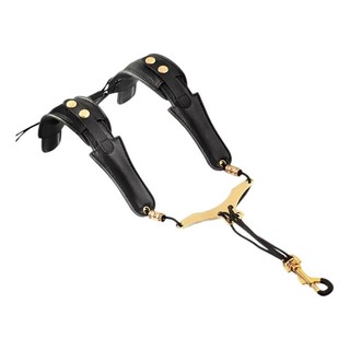 Correia Para Sax Saxofone Ajustável De Couro Top Qualidade
