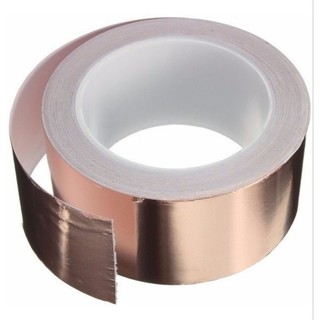 Fita Adesiva Cobre Blindar Guitarra E Baixo 5cm X 1 Metro
