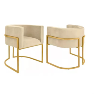 Cadeira Poltrona Luxo Escritorio Banqueta Banco Decorativa Sala A Cores em Oferta na Shopee