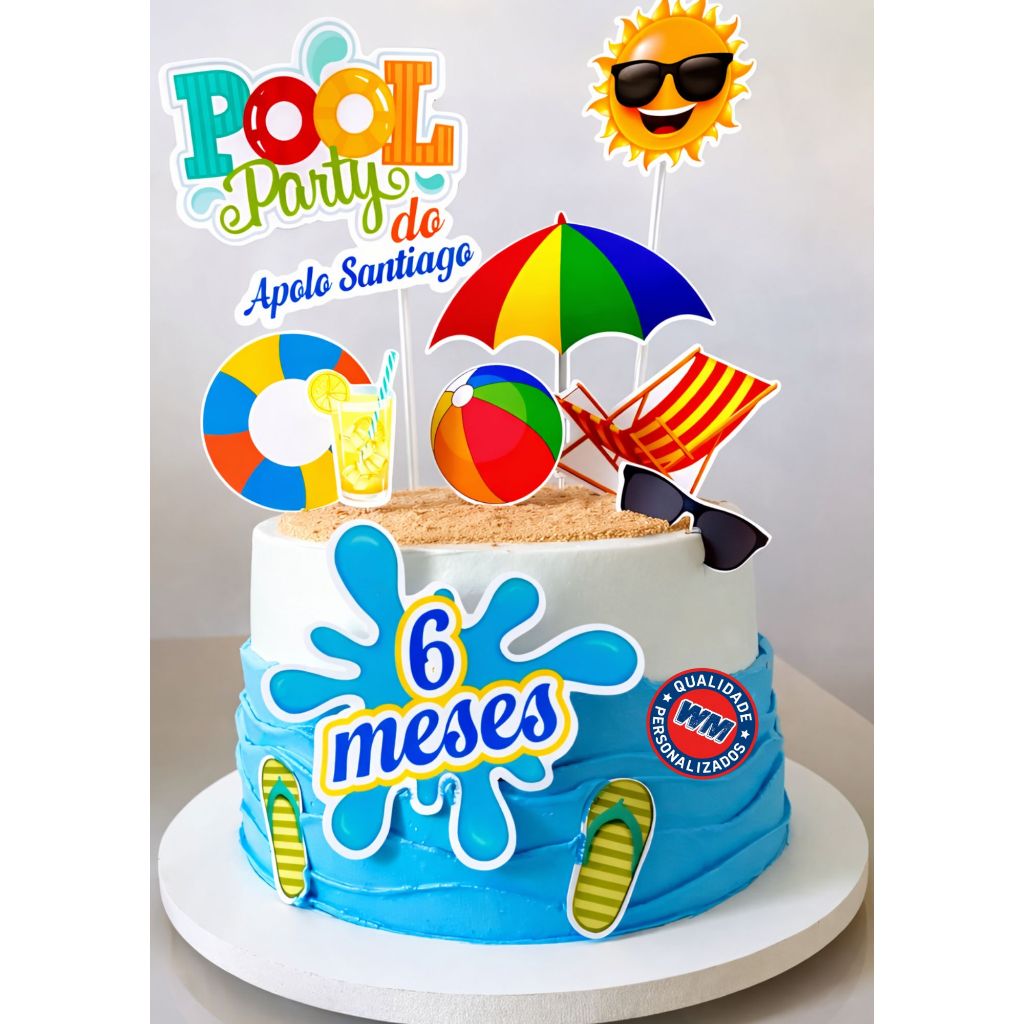 Artigos de Festa Tema Pool Party: Onde Comprar | BuscaProdutos