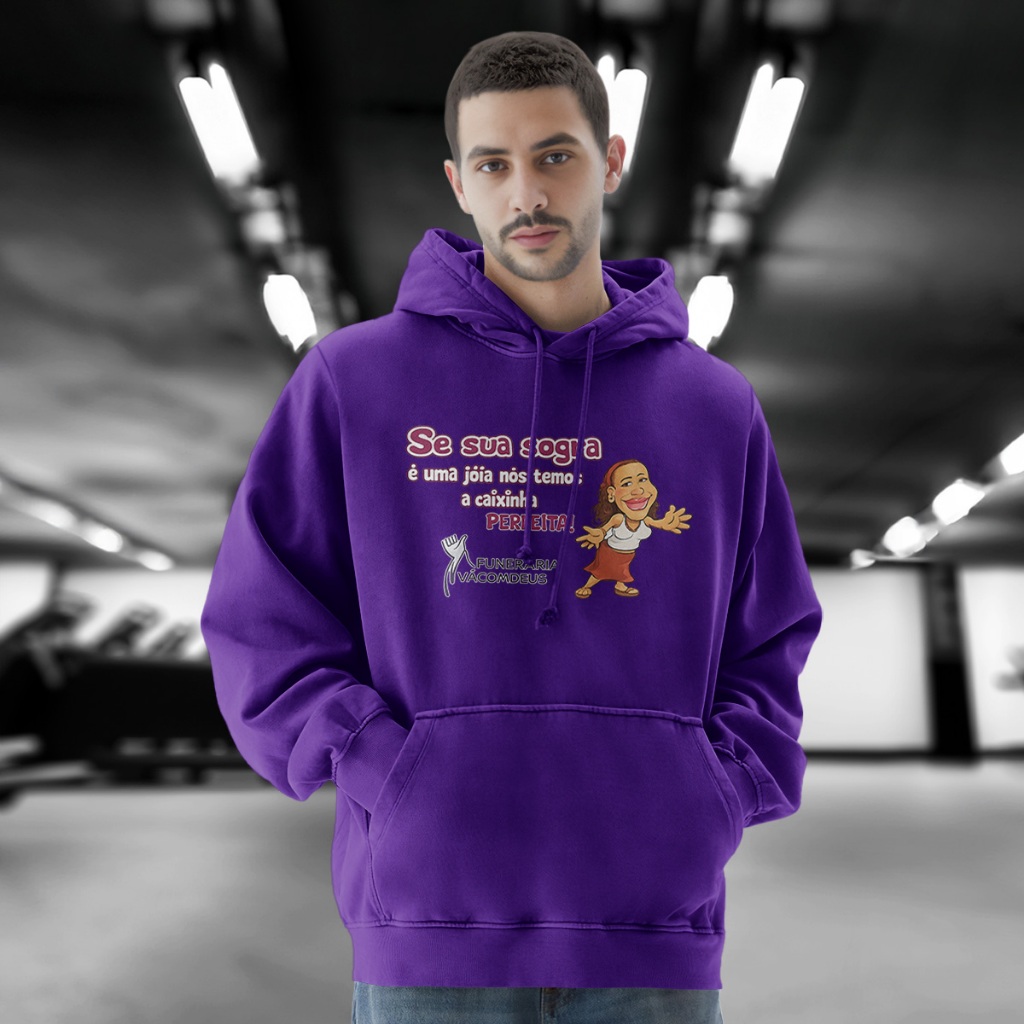 Blusa De Frio Moletom Sogra Jóia, caixinha perfeita! Masculina