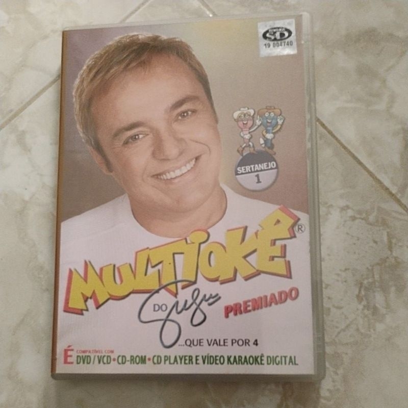 Multioke do Gugu Sucessos Sertanejo 1 volume 19 com Encarte semi novo