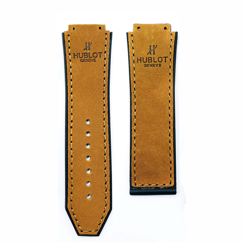 Pulseira para Relógio Hublot Big Bang Camurça Marrom em Oferta na Shopee