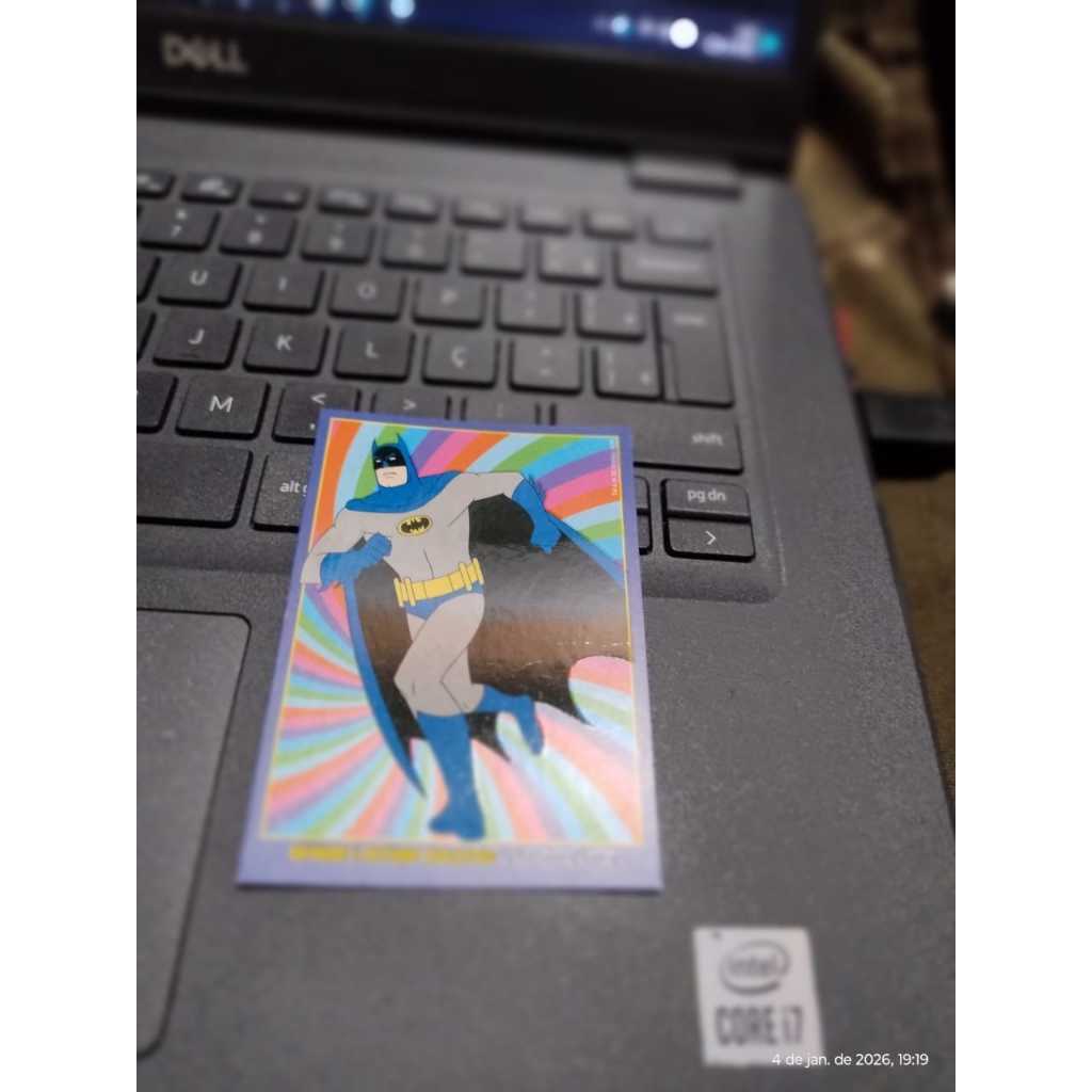 Coleção Cards Panini. Card C22 do álbum Batman Anniversary. Ano 2019