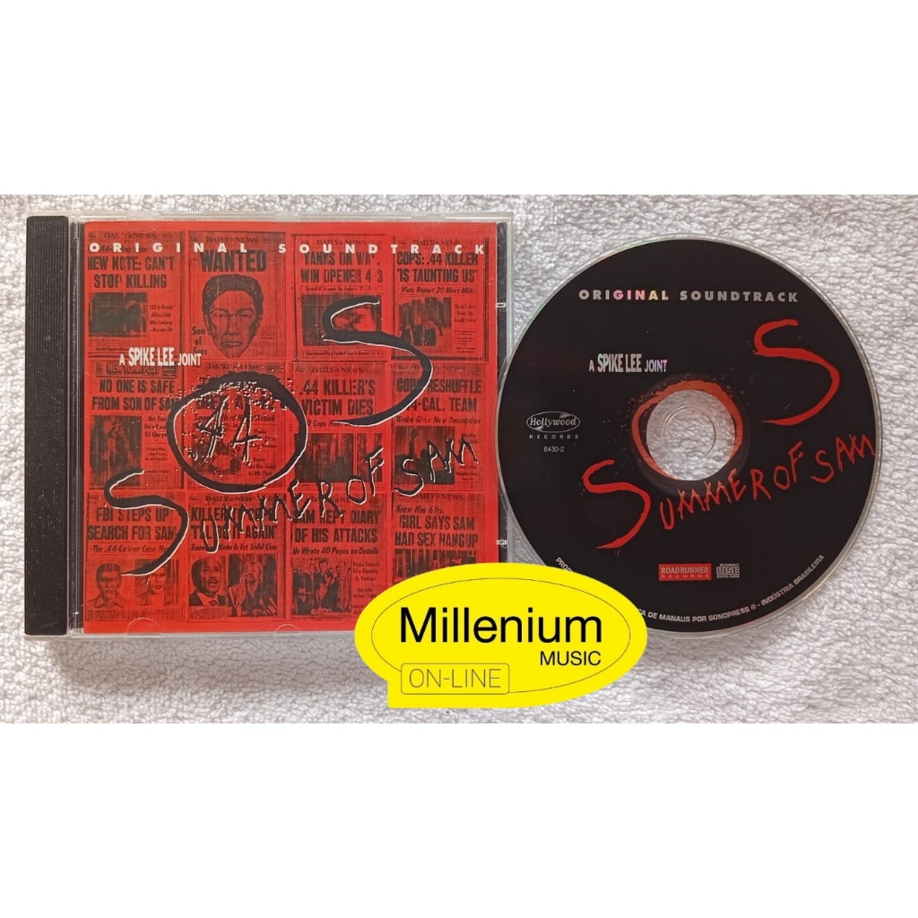 CD Summer Of Sam ( Verão De Sam) 1999 Trilha Sonora Do Filme Original Gravadora Colecionador Ótimo Estado
