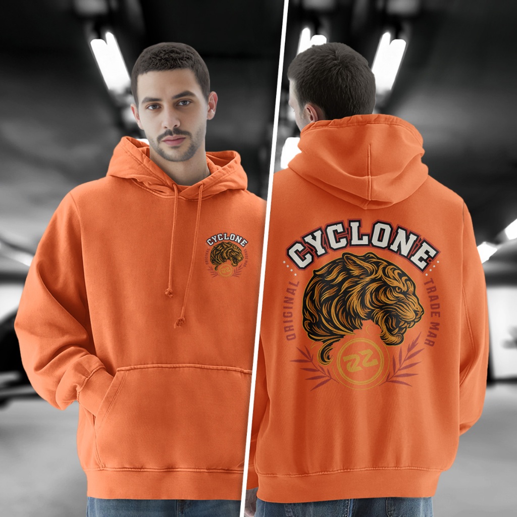 Blusa De Frio Moletom Tiger fury Cyclone Masculina