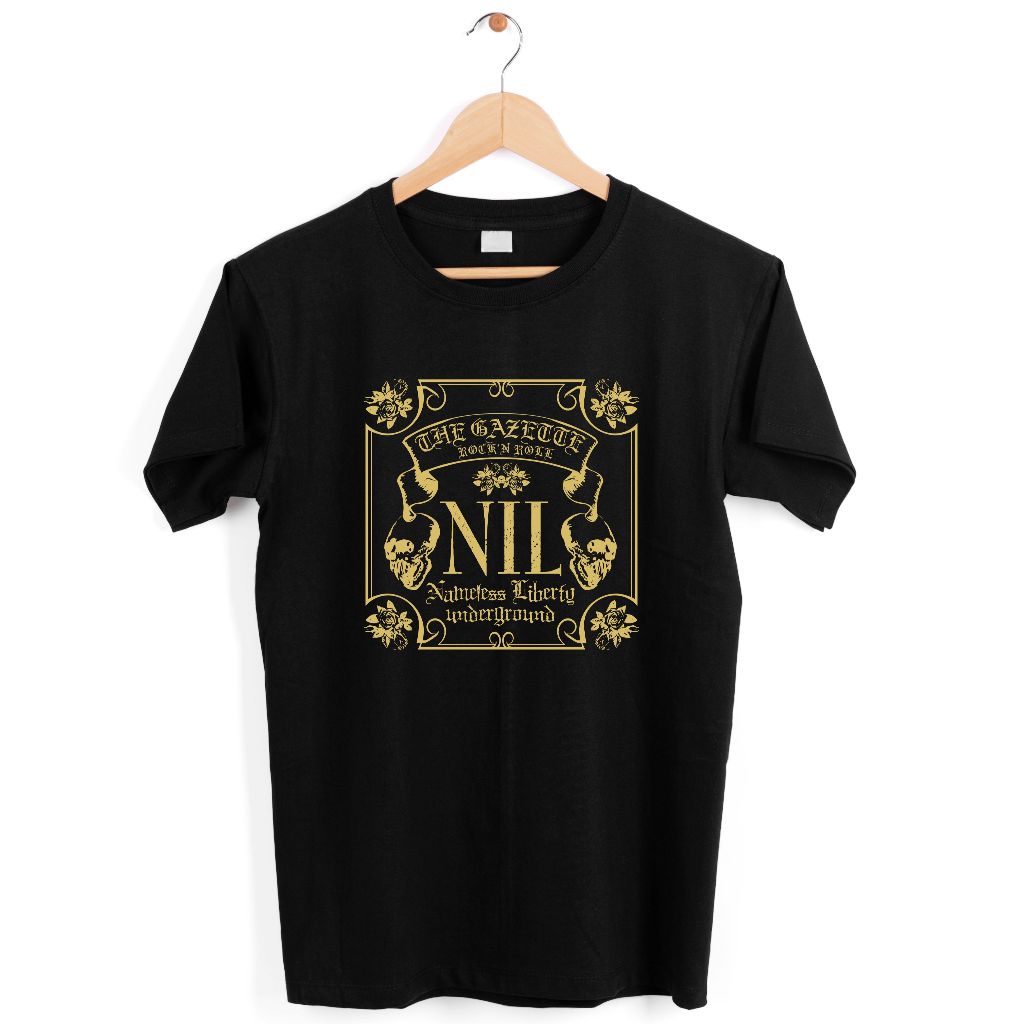 Camiseta The GazettE Visual Kei Album NIL 100% Algodão