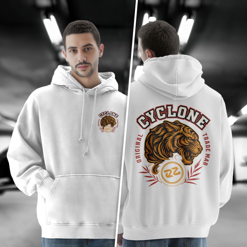Blusa De Moletom TIGER FURY CYCLONE Canguru RNT