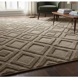 Tapete Sala sem pelo geométrico pelo baixo 2,00x1,40 facil de limpar em Oferta na Shopee