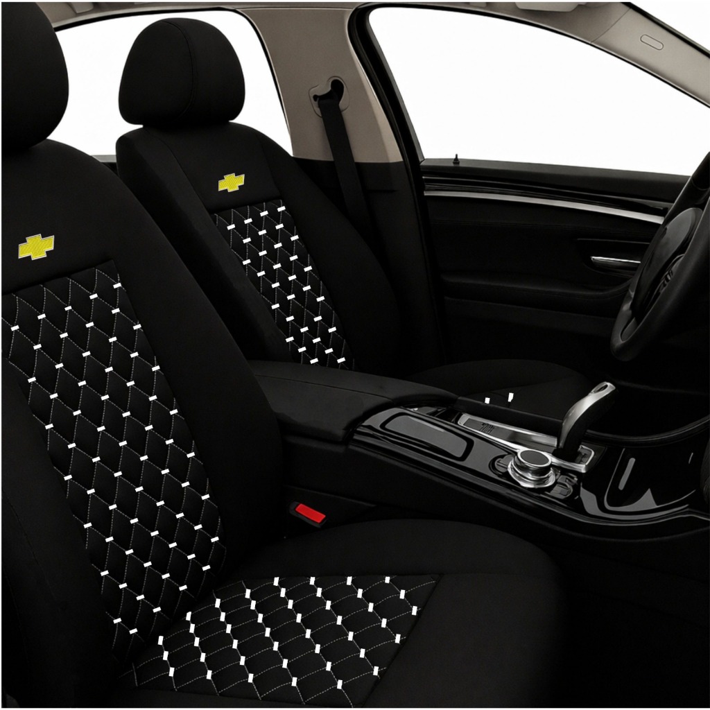 Capa de Banco Automotivo Carro GM Chevrolet Tecido Grosso Diamantado Reforçado Linha Prime Monshell em Oferta na Shopee