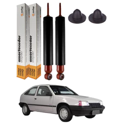 PAR AMORTECEDOR TRASEIRO KADETT 1989 A 1998 COFAP + KIT