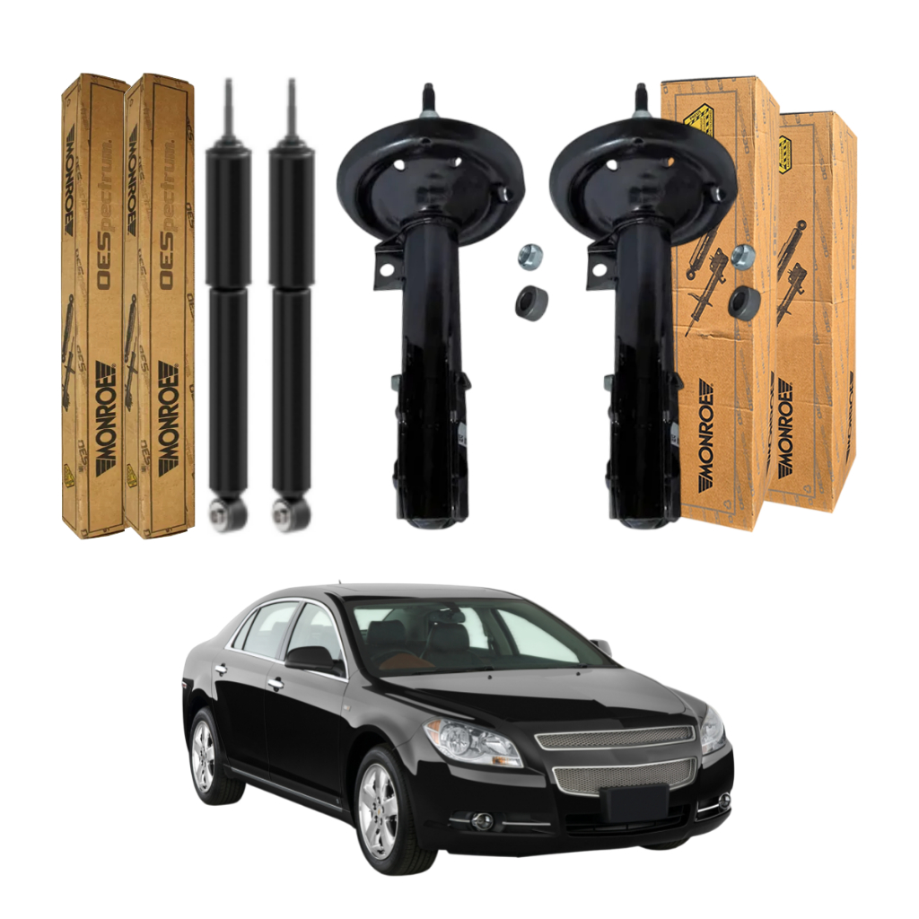 KIT 4 AMORTECEDOR MALIBU 2010 A 2013 MONROE