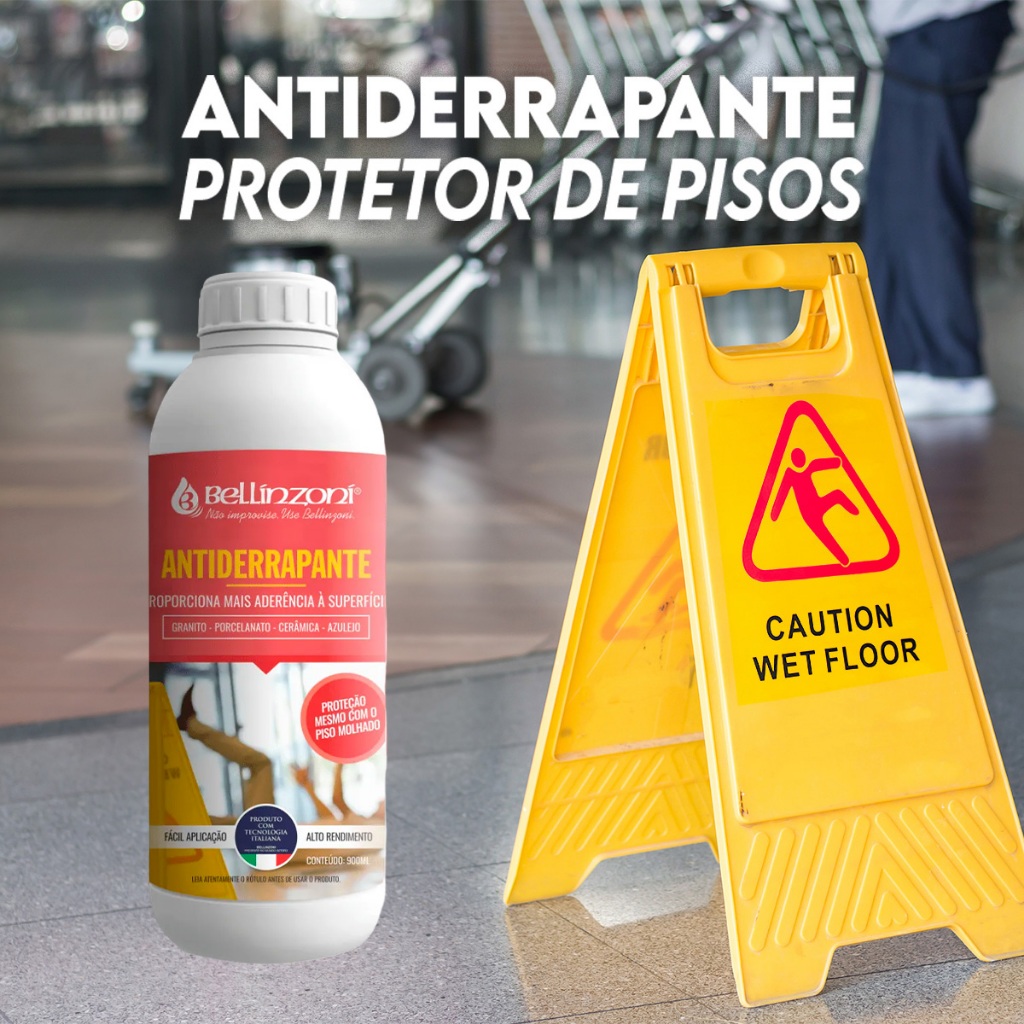 Antiderrapante Liquido Lp Bellinzoni Aderência Porcelanato Pedras