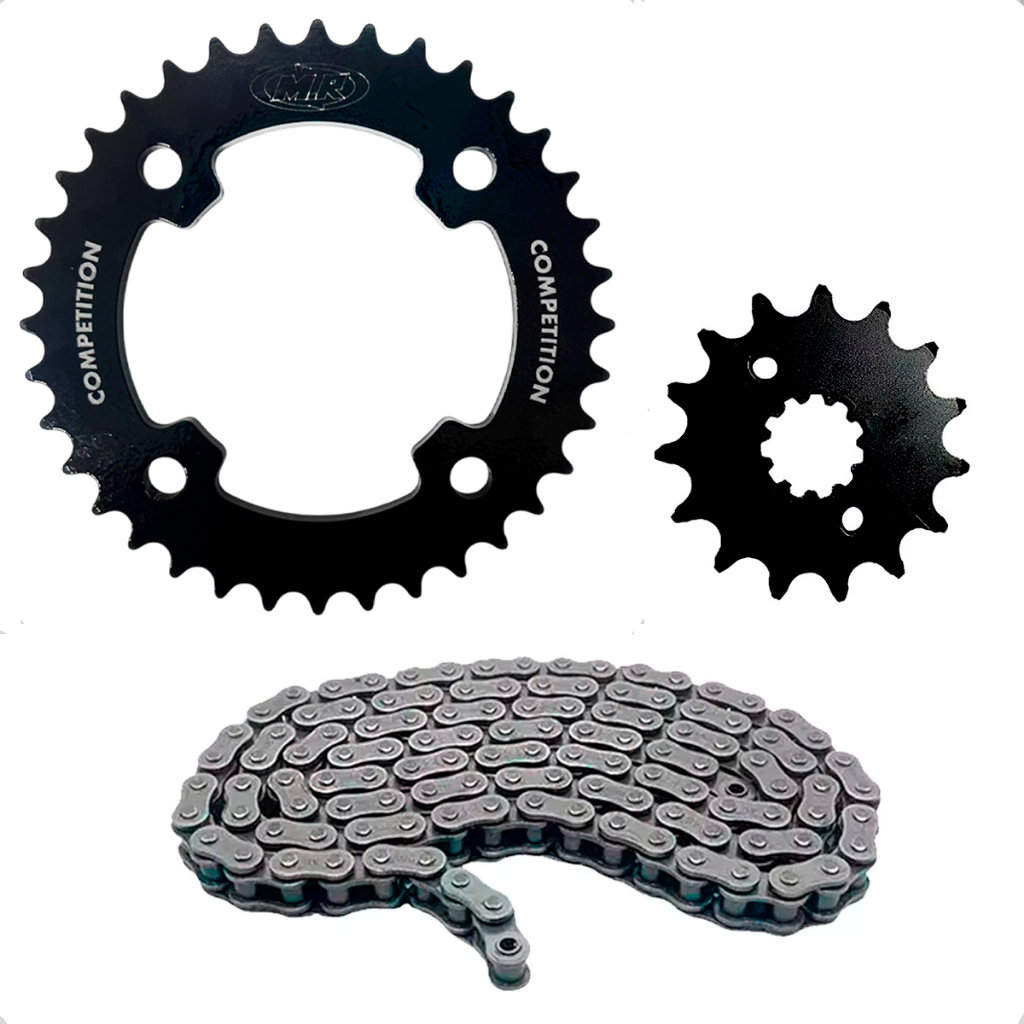 Kit Relação Mr Passe Fino Cb 250 Twister Cb 300f Coroa 38/14