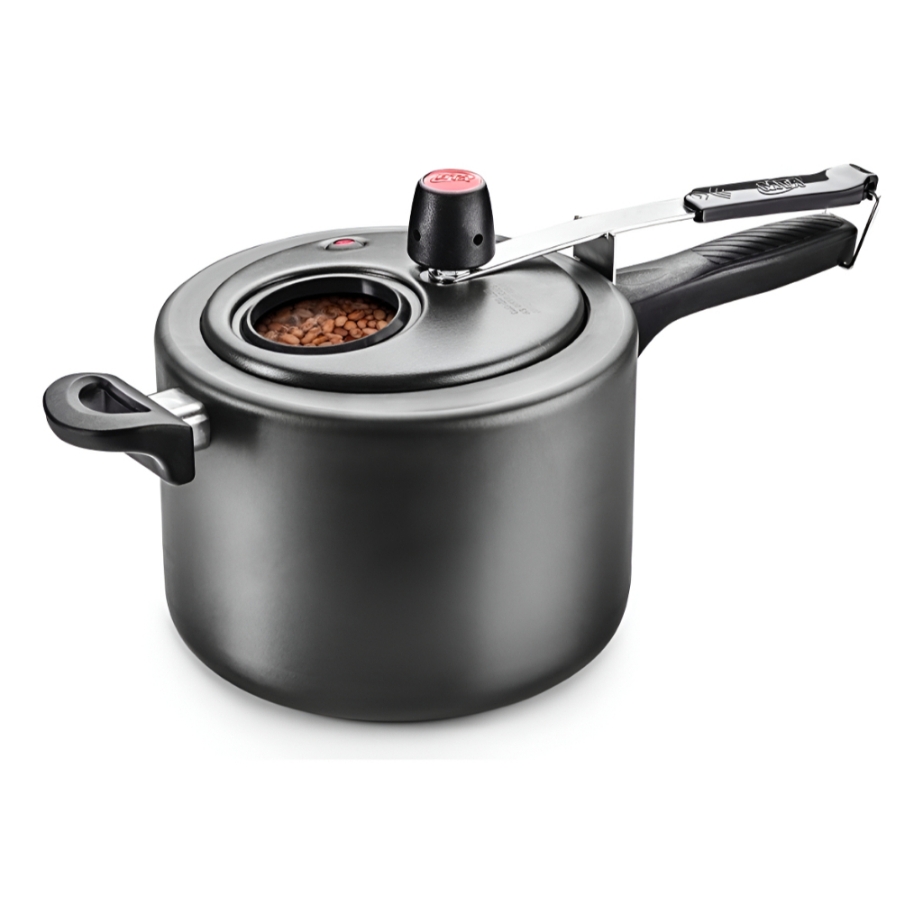 Imagem Panela de Pressão MTA 4,5L com Visor de Vidro Temperado para Cozinhar com Segurança