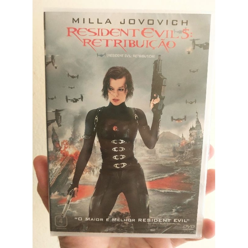 Dvd Resident Evil 5 Retribuição - Lacrado e Original  (RARIDADE)