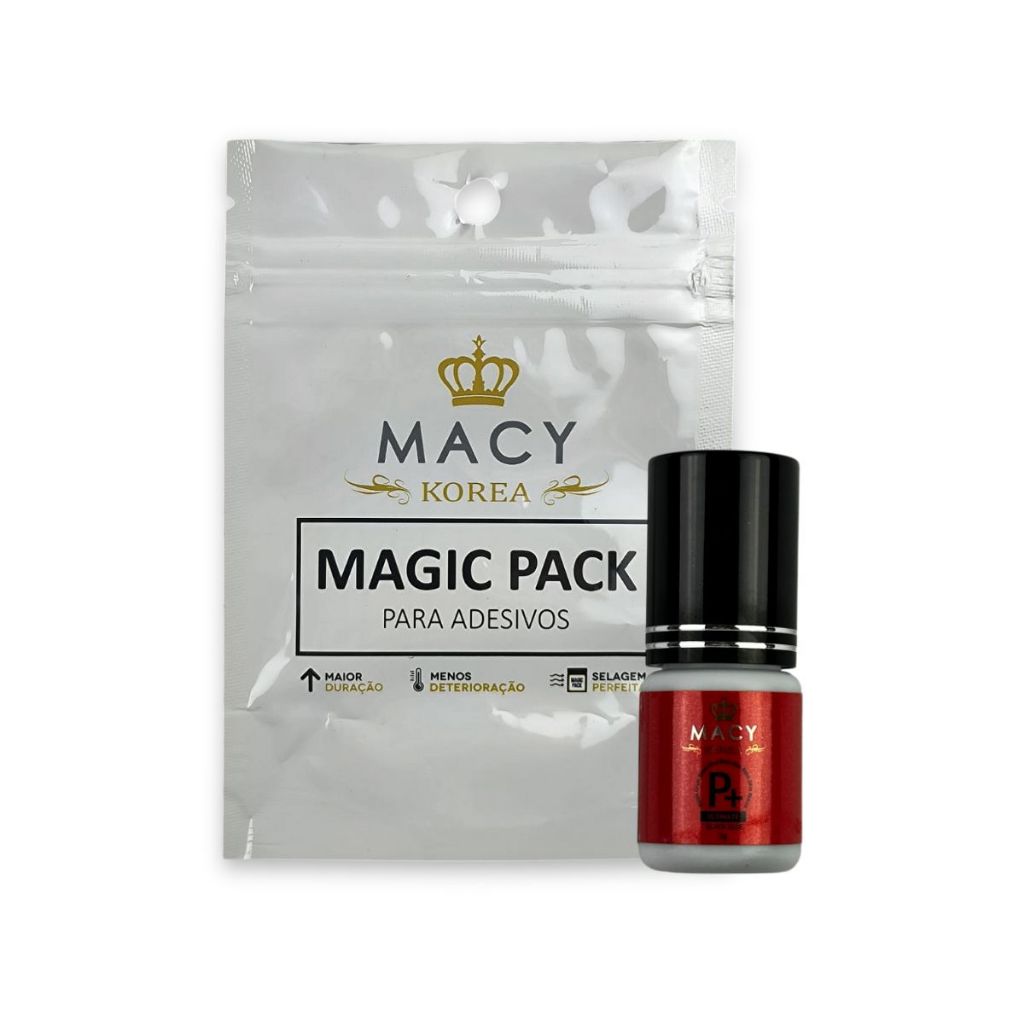 Cola Macy P+ Ultimate 3g Extensão De Cílios Profissional Preto