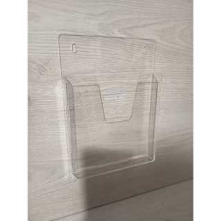 Porta Folheto de Parede em Acrilico - 15x21 Cm - Medida A5 em Oferta na Shopee