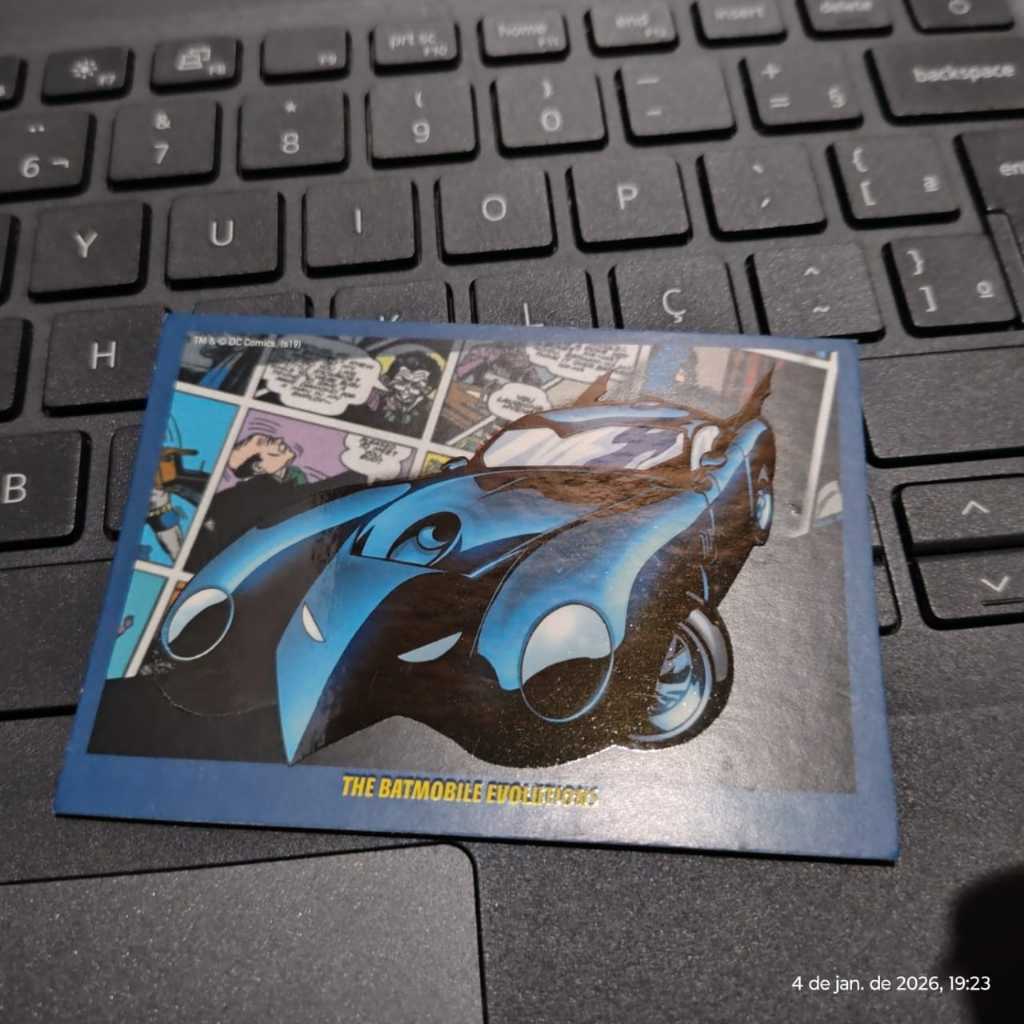 Coleção Cards Panini. Card C35 do álbum Batman Anniversary. Ano 2019