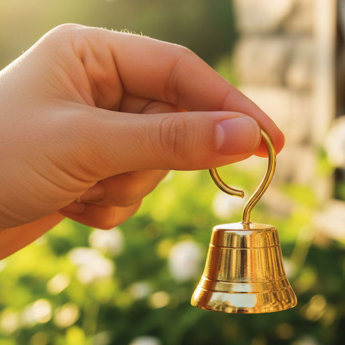 Sino de mão Golden Touch em Oferta na Shopee