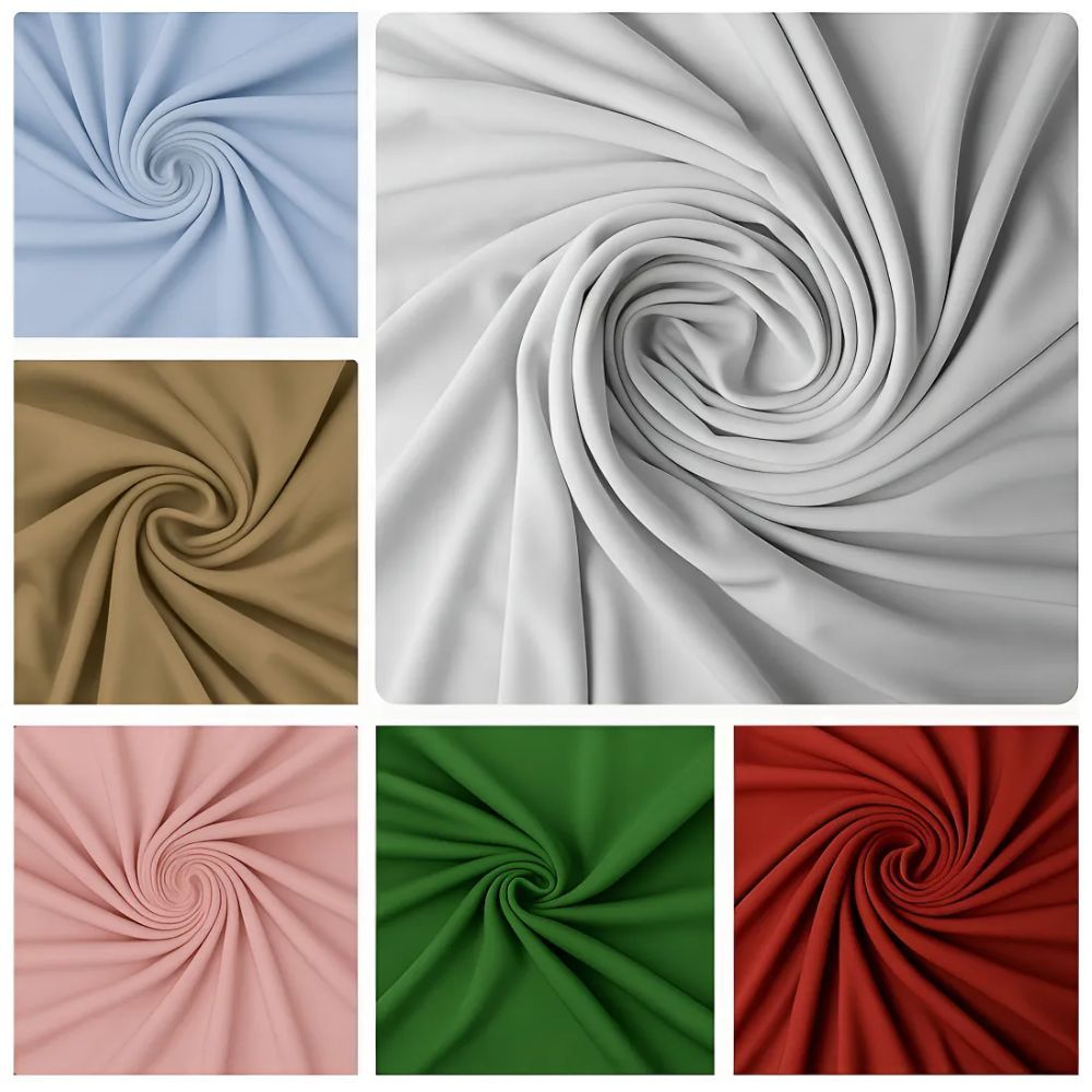 5 Metros Tecido Helanca Malha Tensionada Decoração Várias Cores
