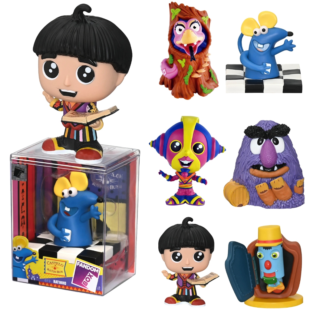 Bonecos Colecionáveis Miniatura Fandom Box Castelo Ra Tim Bum Decorativo 10 Cm - Líder Brinquedos