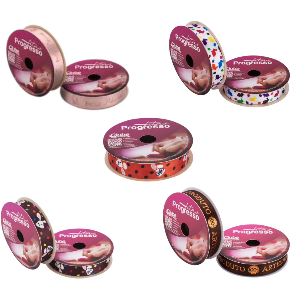Fitas Cetim Páscoa Progresso 15mm 10 Metros - Várias Cores em Oferta na Shopee
