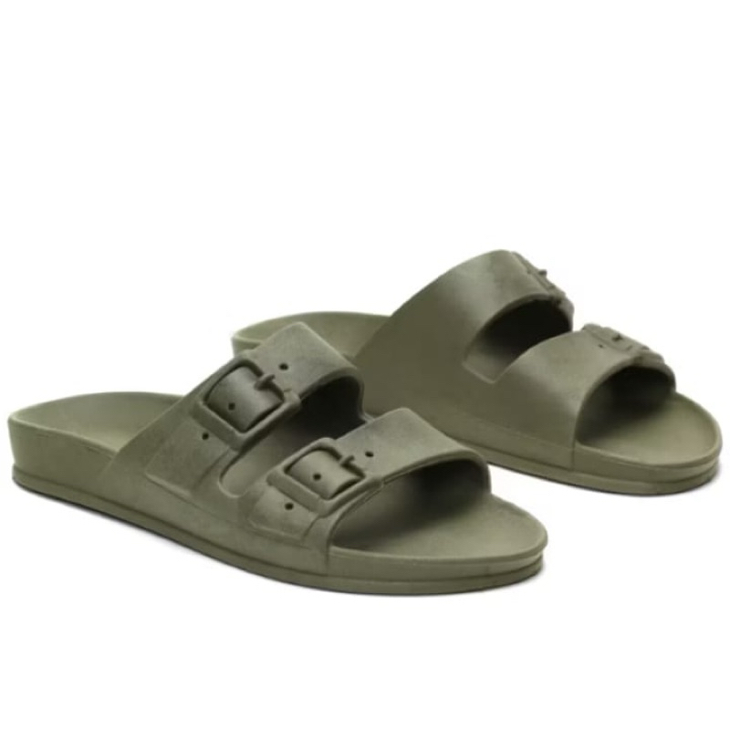 Sandalia Chinelo Birken Papete Baixo Slide Duas Fivelas Moderna Ortopédica Adulto Infantil masculino