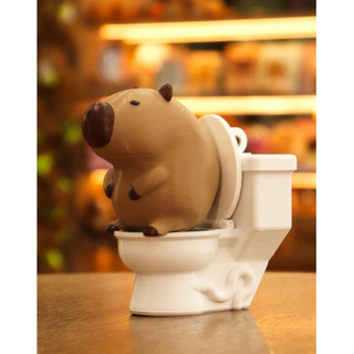 Capi no Vaso Capivara Decorativa no Vaso Sanitário Presente Criativo capi na privada em Oferta na Shopee