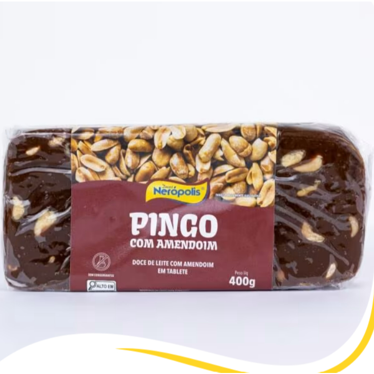 Doce de Pingo com Amendoim 400g em Oferta na Shopee