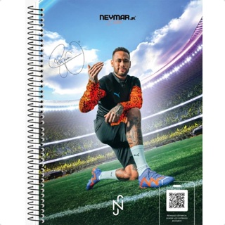 Caderno Oficial Neymar jr Primeiro Passe Universitário 1 matéria 80 folhas em Oferta na Shopee