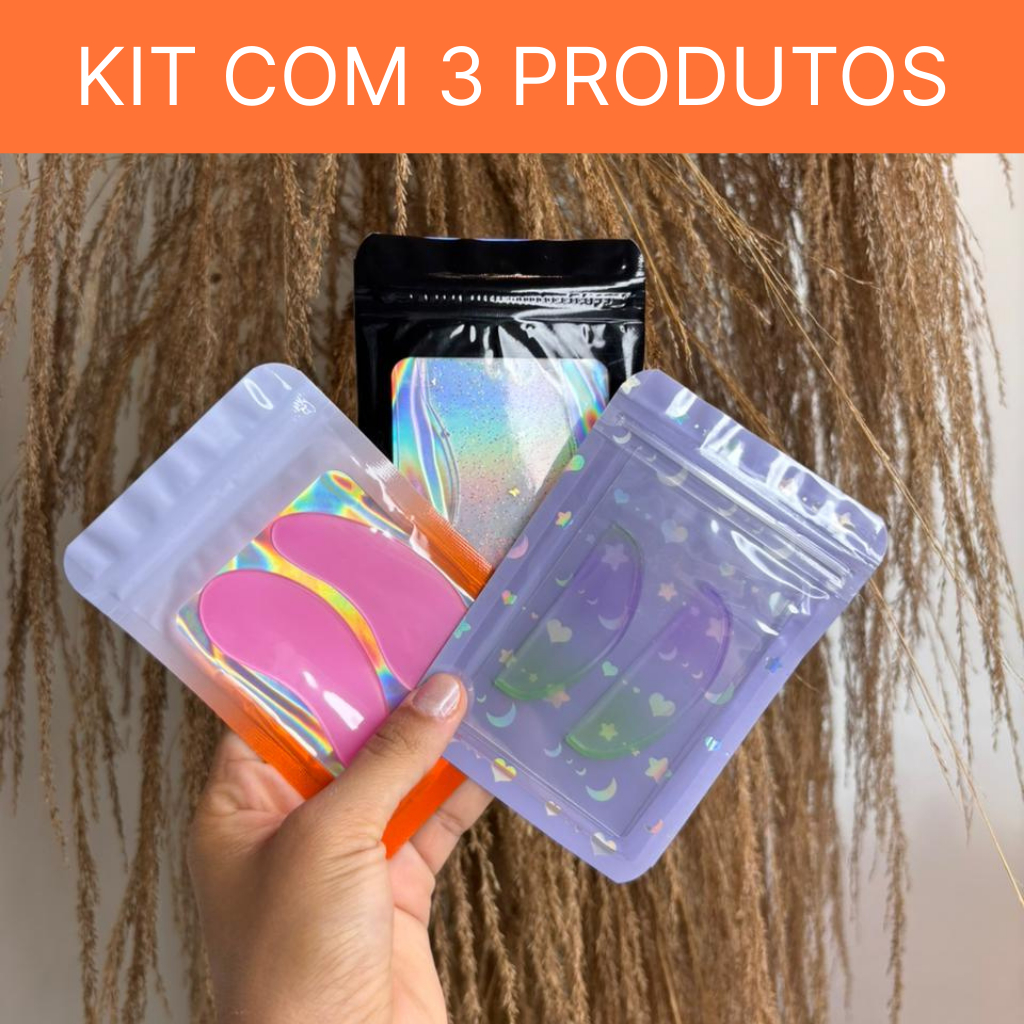 Kit Pads de Silicone Lash e Brow