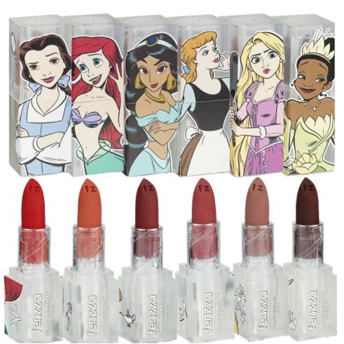 LANÇAMENTO! Batom Matte Velvet Fenzza Princesa DIS112 - Pigmentação Intensa e Efeito Aveludado! em Oferta na Shopee