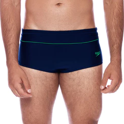 Sunga Tradicional Line Adulto Speedo Praia Piscina Atividades Aquáticas - AZUL NAUTICO VERDE FLUOR