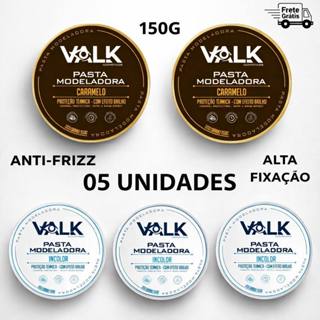 KIt 05 Pomada Modeladora Valk Varios Modelos 150g Revenda Barbearia Atacado em Oferta na Shopee