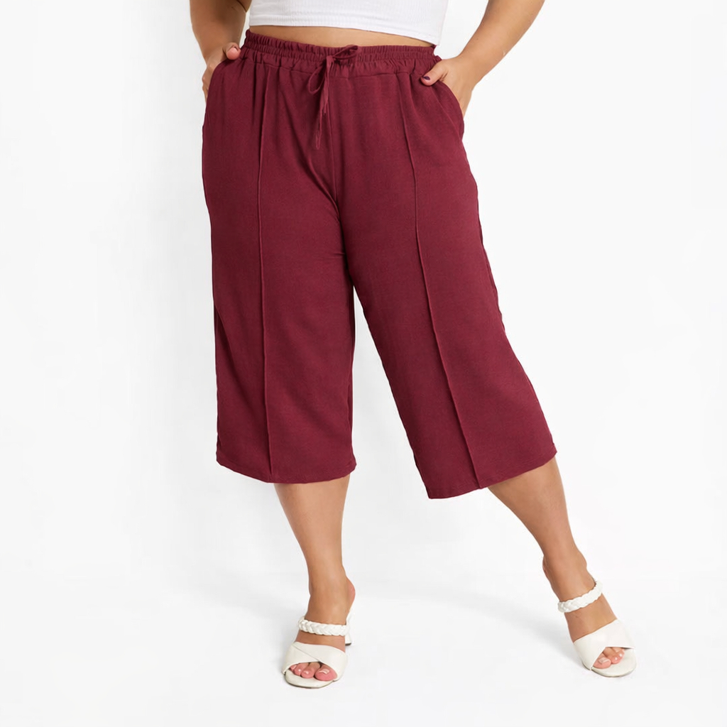 Pantacourt Femenino Plus Size Duna em Oferta na Shopee